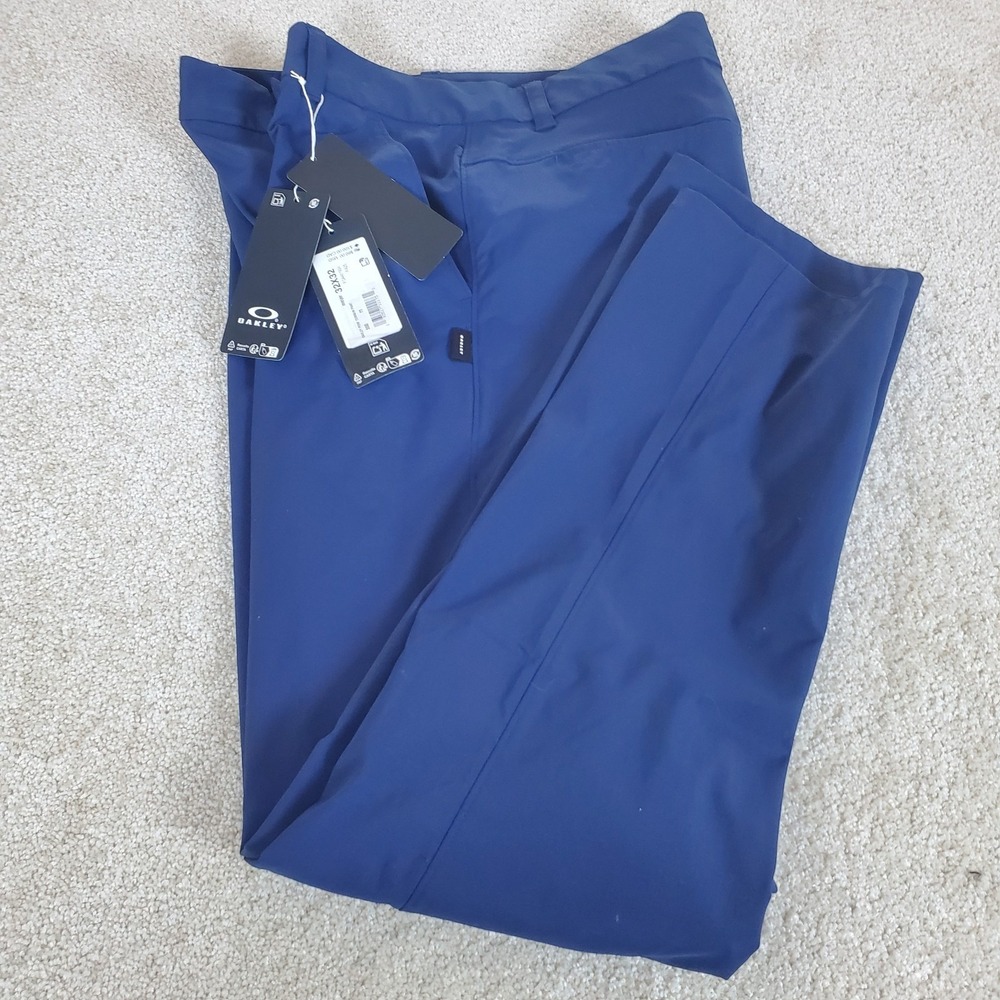 OAKLEY Performance Terrain Pants Navy Size 32X32 Actual Measurements 35X32 NWTGS